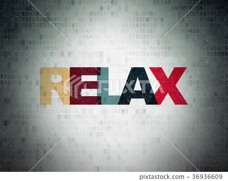 Entertainment, concept: Relax on Digital Data Entertainment, concept: Relax on Digital Data 36936609