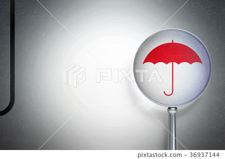 Protection concept:  Umbrella with optical glass o 36937144