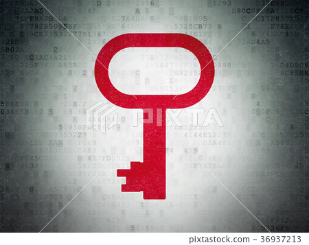 Protection concept: Key on Digital Data Paper Protection concept: Key on Digital Data Paper 36937213