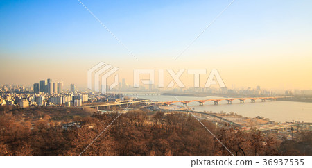 Landscape of Seoul City Landscape of Seoul City 36937535