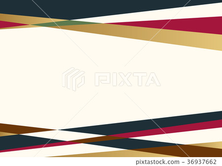 Modern background material of Japanese pattern. Modern art frame. Modern background material of Japanese pattern. Modern art frame. 36937662