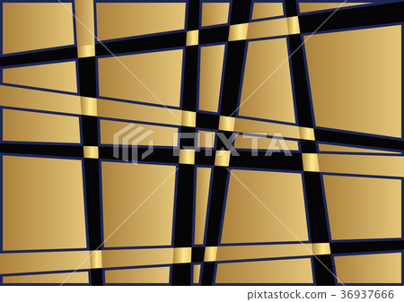 Modern background material of Japanese pattern. Modern art frame. 36937666