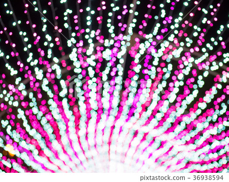 Defocused city light spot 36938594