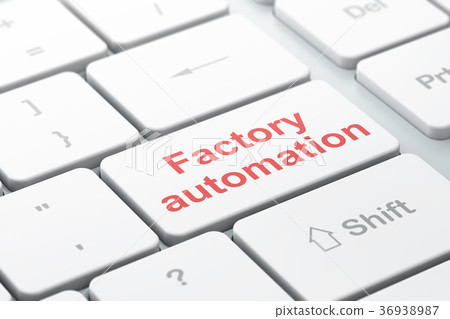 Manufacuring concept: Factory Automation on Manufacuring concept: Factory Automation on 36938987