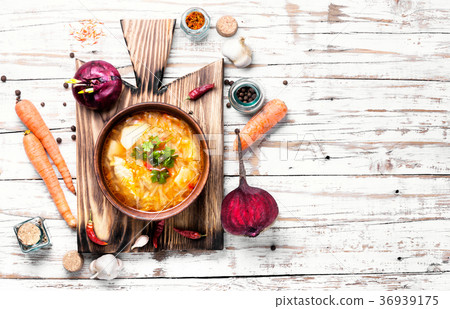 Ukrainian national borshch 36939175