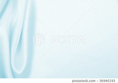 Smooth elegant blue silk or satin luxury cloth 36940193
