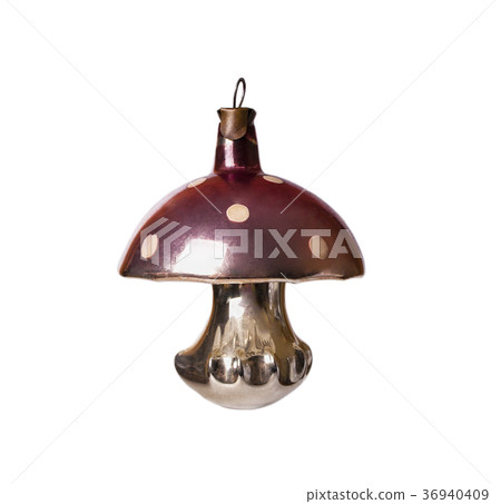 Mushroom amanita, vintage decoration for Christmas 36940409