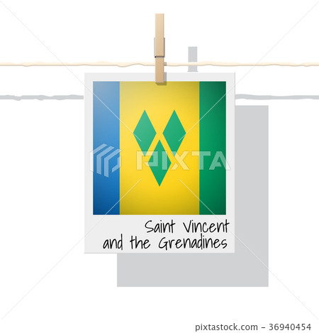 Photo of Saint Vincent and the Grenadines flag Photo of Saint Vincent and the Grenadines flag 36940454