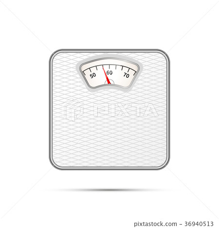 Glossy realistic weigher icon Glossy realistic weigher icon 36940513