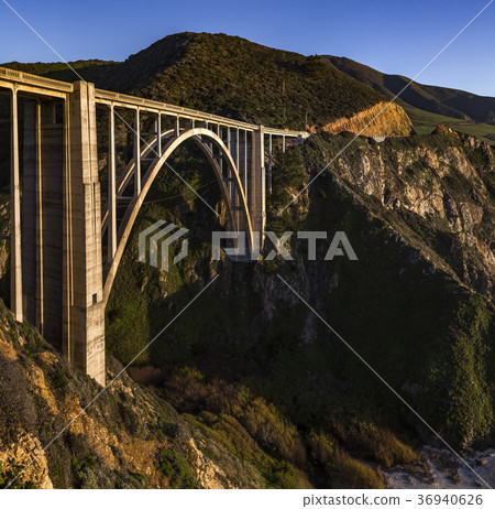 Bixby Bridge road trip square Bixby Bridge road trip square 36940626
