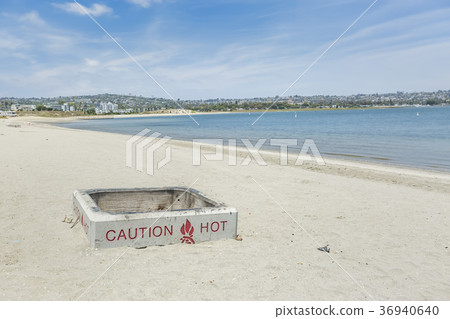 Bonfire fire pit on the San Diego bay Bonfire fire pit on the San Diego bay 36940640