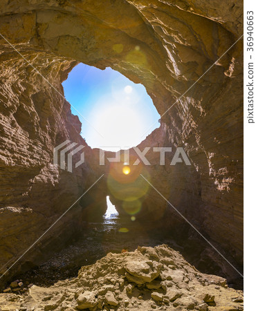 Cave hidden near the Cabrillo National  36940663
