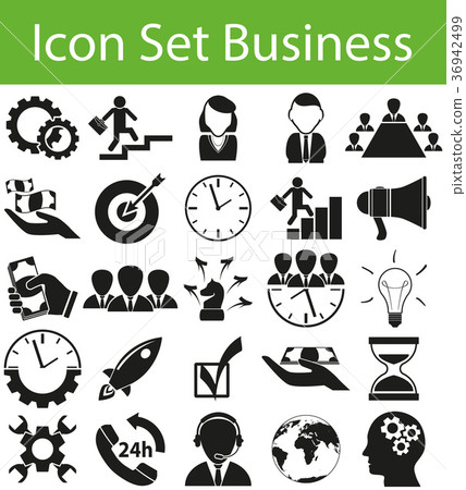 Icon Set Business Icon Set Business 36942499