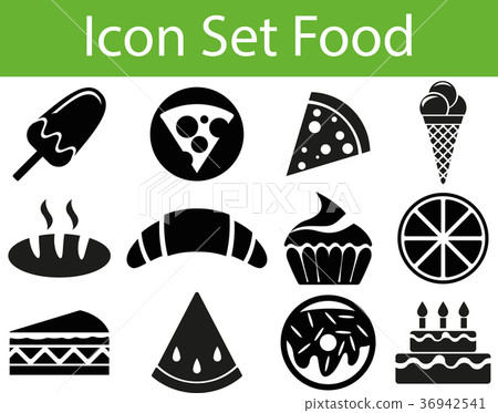 Icon Set Food I Icon Set Food I 36942541