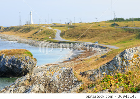 Ashiyazaki Lighthouse Blue Sky 36943145