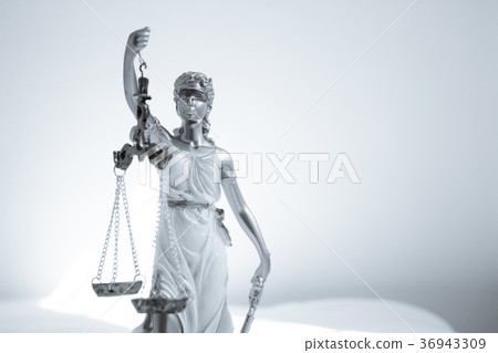 Woman statue symbol of justice Themis Woman statue symbol of justice Themis 36943309