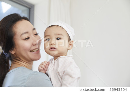 Mother, Son, Infant, Life, Housing, Korean 36943504
