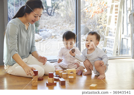 Mom, Son, Infant, Brother, Friend, Korean 36943541