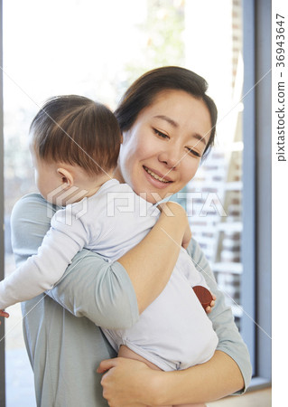 Mother, Son, Infant, Life, Housing, Korean 36943647