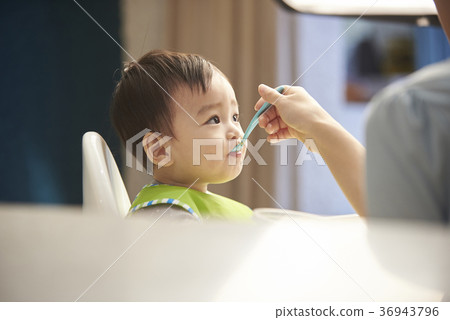 母親,兒子,嬰兒,韓國人 母親,兒子,嬰兒,韓國人 36943796