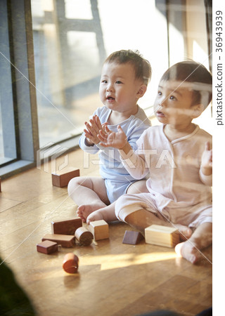嬰兒，兄弟，朋友，韓國人 36943939
