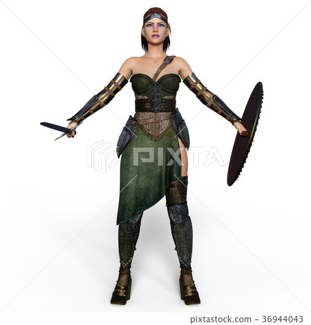 Female knight Female knight 36944043