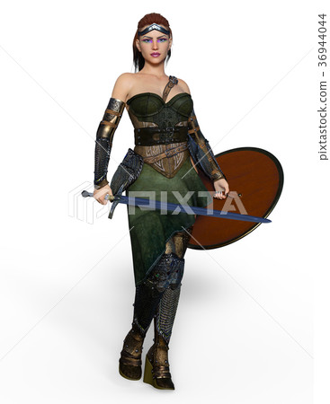 Female knight Female knight 36944044