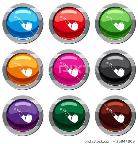 Smoking pipe set 9 collection 36944809