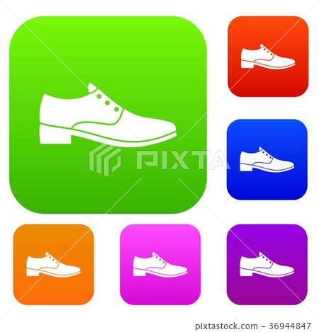 Men shoe set collection - Stock Illustration [36944847] - PIXTA
