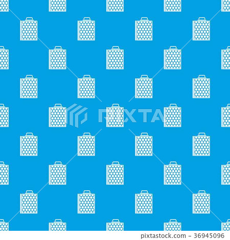 Honeycomb pattern seamless blue 36945096