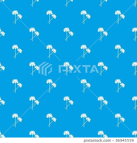 Carnation pattern seamless blue Carnation pattern seamless blue 36945559