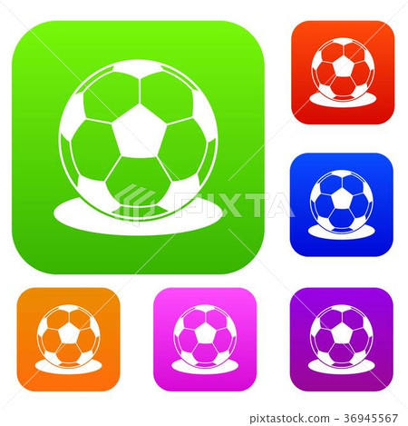 Soccer ball set collection Soccer ball set collection 36945567