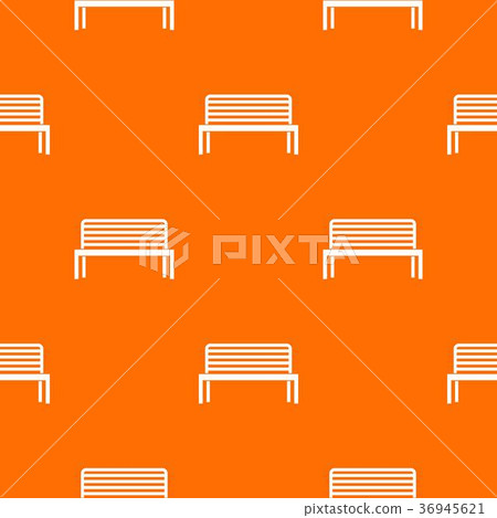 Bench pattern seamless - Stock Illustration [36945621] - PIXTA