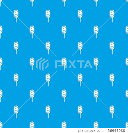 Semaphore trafficlight pattern seamless blue Semaphore trafficlight pattern seamless blue 36945988