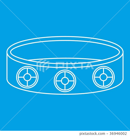 Bracelet icon, outline style 36946002