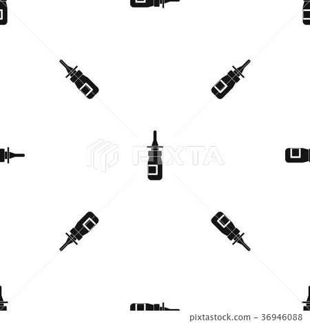 Nasal drops pattern seamless black Nasal drops pattern seamless black 36946088