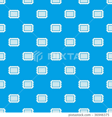Cookie pattern seamless blue Cookie pattern seamless blue 36946375