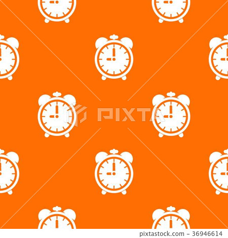 Alarm clock pattern seamless 36946614