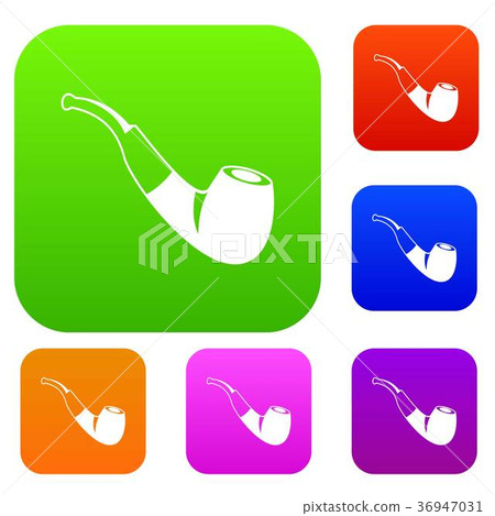 Smoking pipe set collection Smoking pipe set collection 36947031