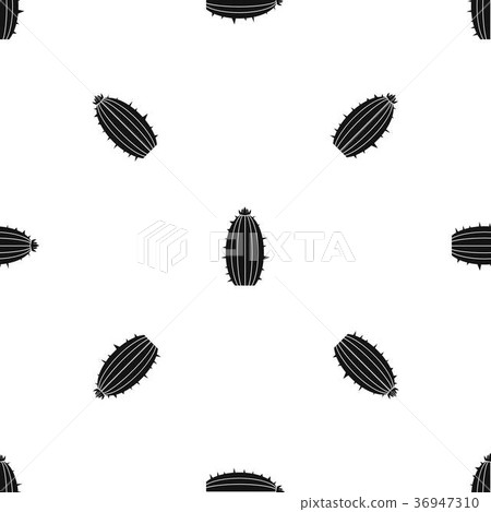 Mammillaria bocasana pattern seamless black Mammillaria bocasana pattern seamless black 36947310