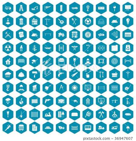 100 building materials icons sapphirine violet 100 building materials icons sapphirine violet 36947607