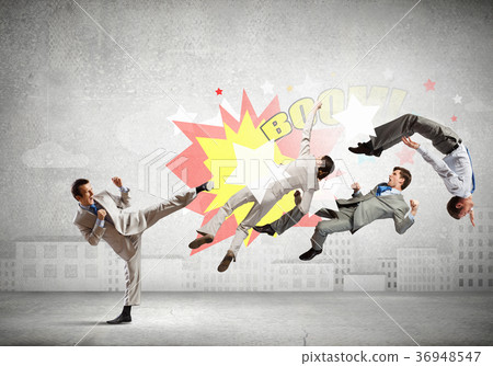 Business battle for success 36948547