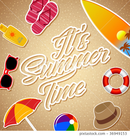Summer beach background Summer beach background 36949153