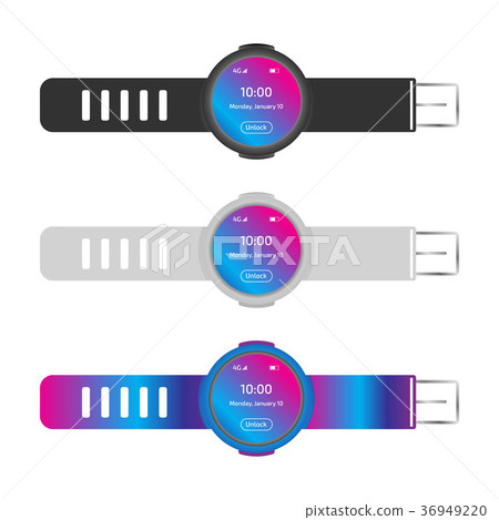 Three dimensional Smart watches design Three dimensional Smart watches design 36949220