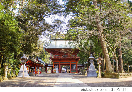 Tower gate of Kashima Jingu Tower gate of Kashima Jingu 36951161