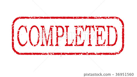 Business stamp illustration / COMPLETED 36951560