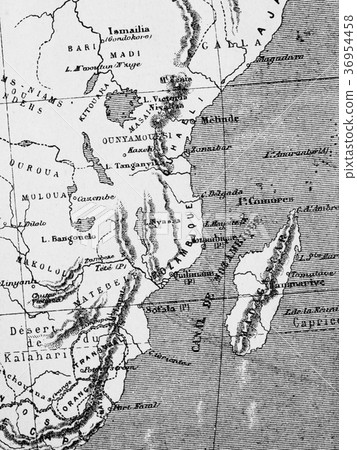 舊地圖非洲 36954458
