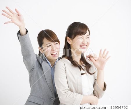 Woman business young woman Woman business young woman 36954792