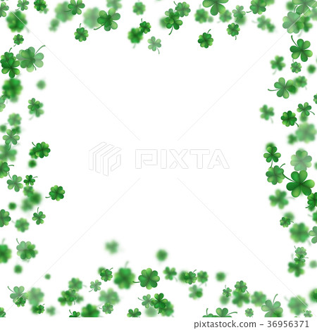 St Patrick s Day frame isolated on white St Patrick s Day frame isolated on white 36956371