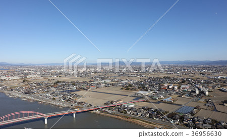 Nitta Ohashi De Reke Guideline(Wakatsu Port Guideline)福岡縣大川市(漲潮時) Nitta Ohashi De Reke Guideline(Wakatsu Port Guideline)福岡縣大川市(漲潮時) 36956630